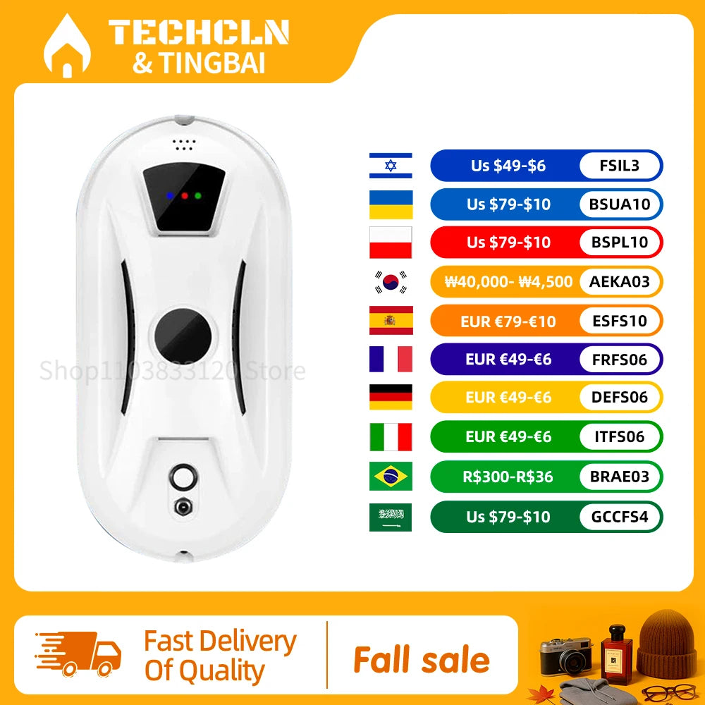 Smart Fenster Cleaning Robot Automatic Electric Glas