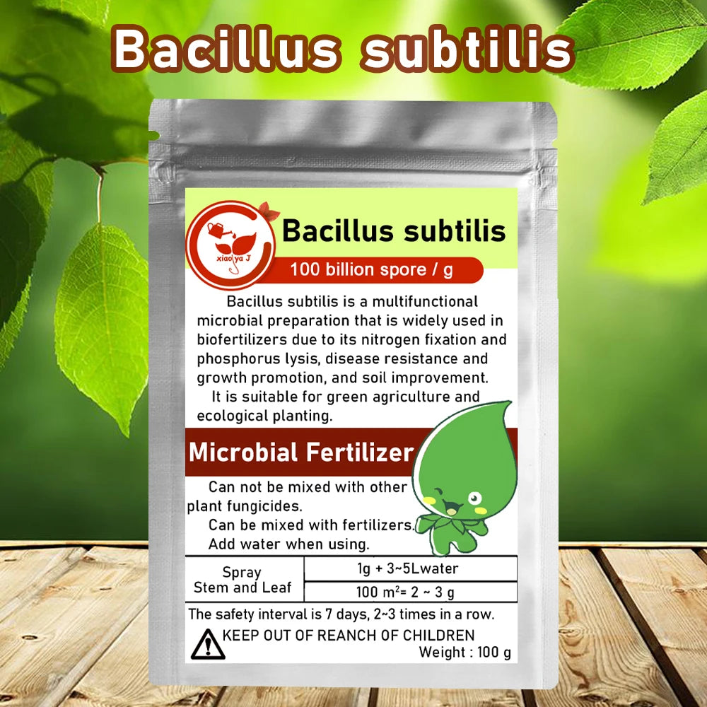 100g Bacillus Subtilis 100 Billion CFU Agricultural